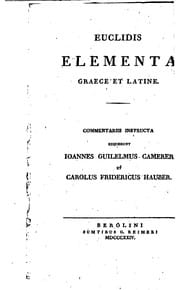Euclides Elementorum libri sex priores
