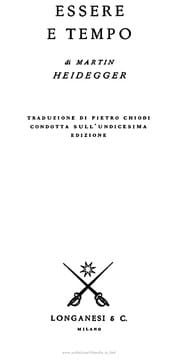 Essere e tempo