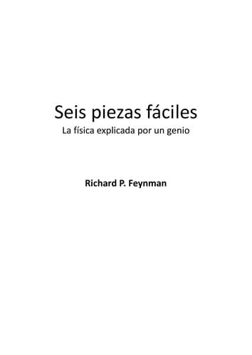 Seis piezas fáciles