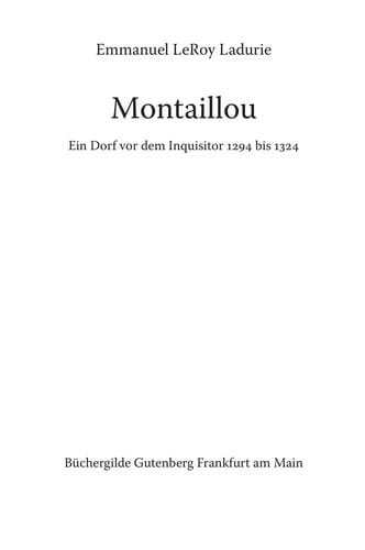 Montaillou