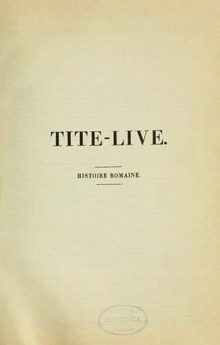 Histoire romaine