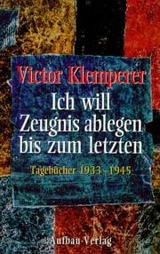 Ich will Zeugnis ablegen bis zum letzten