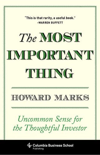 The most important thing