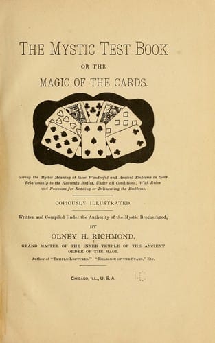 The Mystic Test Book
