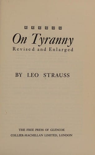 On Tyranny