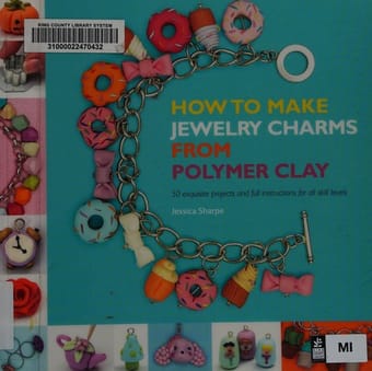 How to make jewelry charms from polymer clay