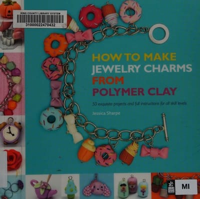 How to make jewelry charms from polymer clay
