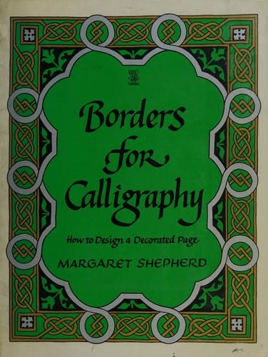 Borders for calligraphy