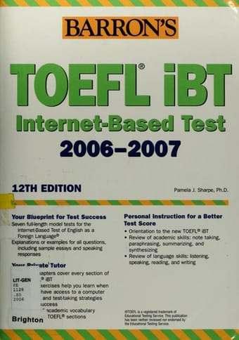 TOEFL iBT. Internet-Based Test