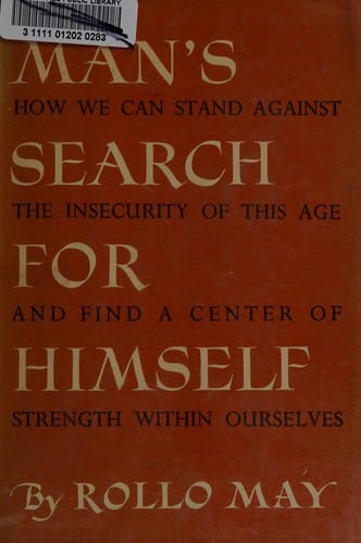 Man's search for himself
