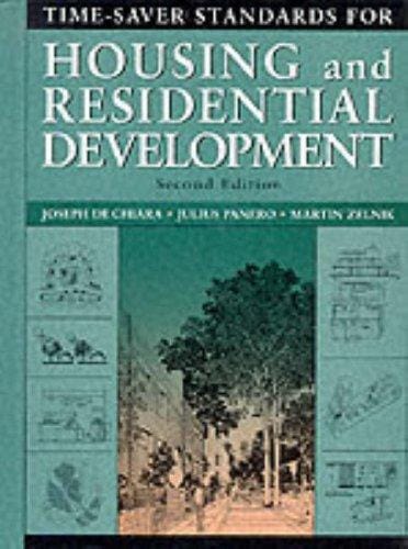 Time-saver standards for housing and residential development