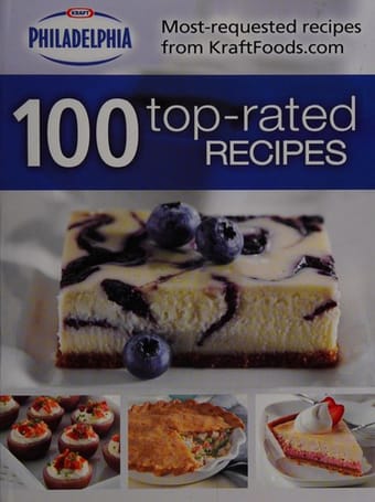 Kraft Philadelphia 100 top-rated recipes