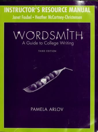 Wordsmith - A Guide to College Writing