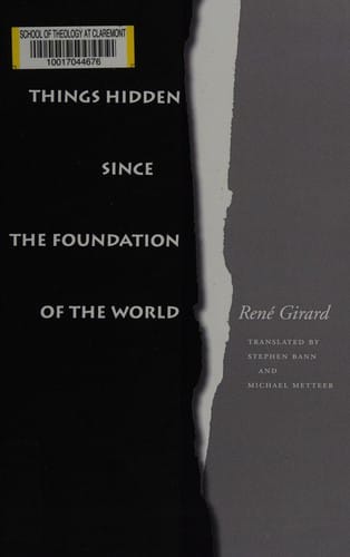 Things hidden since the foundation of the world