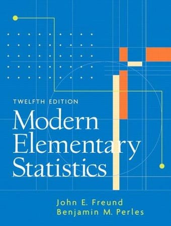 Modern elementary statistics