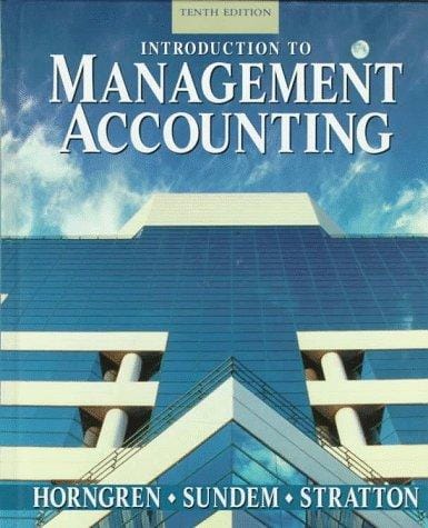 Introduction to management accounting