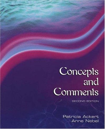 Concepts and Comments