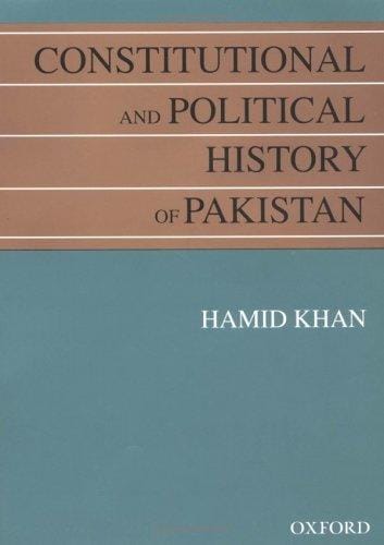 Constitutional and political history of Pakistan