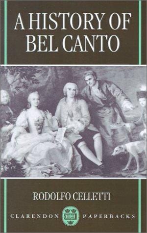 Storia del belcanto