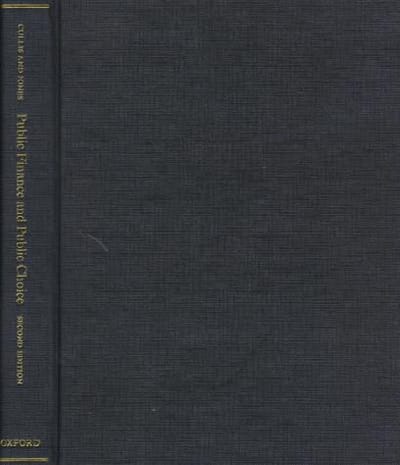 Public finance and public choice