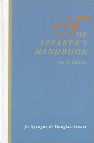 The speaker's handbook