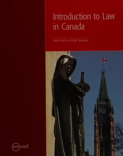 Introduction to law in Canada
