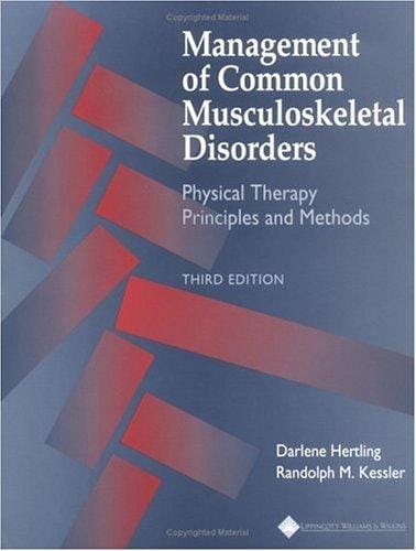 Management of common musculoskeletal disorders