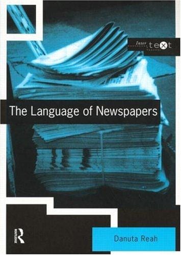 The language of newspapers