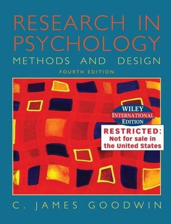 Research in psychology