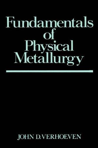 Fundamentals of physical metallurgy