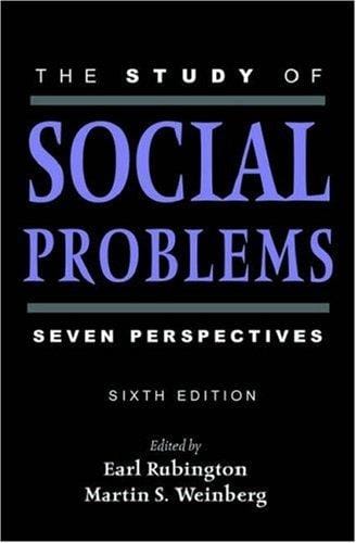 The study of social problems