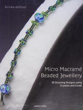 Micro macrame beaded jewellery