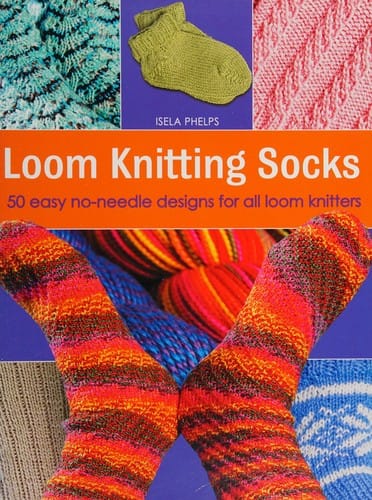 Loom knitting socks