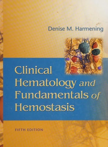 Clinical hematology and fundamentals of hemostasis