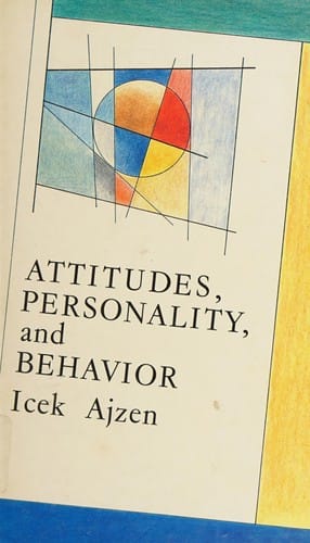 Attitudes, personality, and behavior