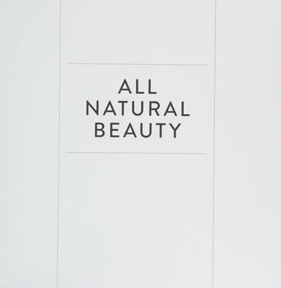 All natural beauty