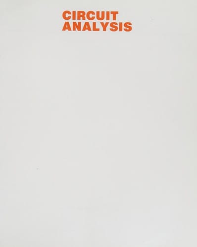 Circuit analysis