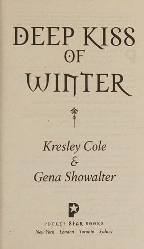 Deep kiss of winter