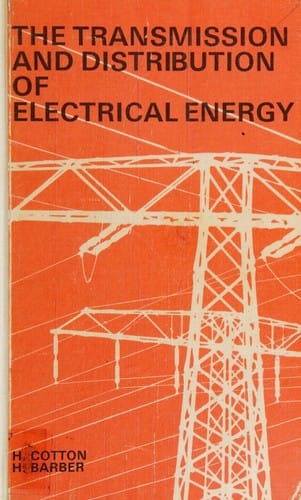 The transmission and distribution of electrical energy