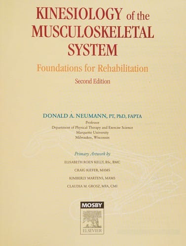 Kinesiology of the musculoskeletal system