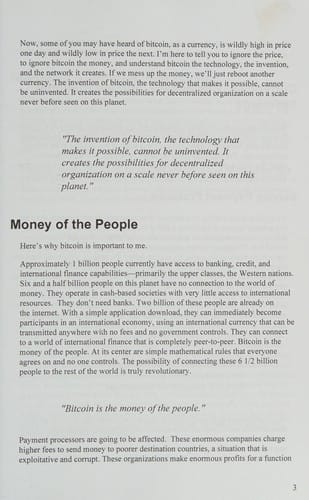 The Internet of money