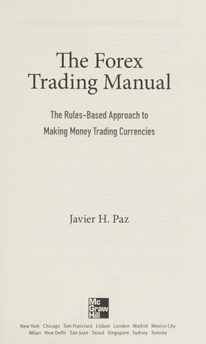The Forex trading manual