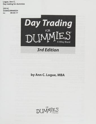 Day trading for dummies