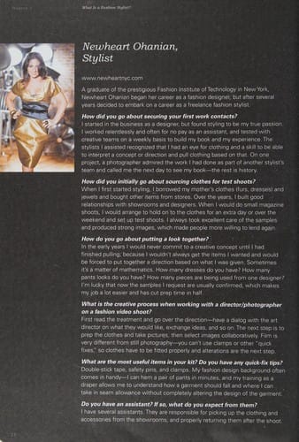 Fashion Stylist's Handbook