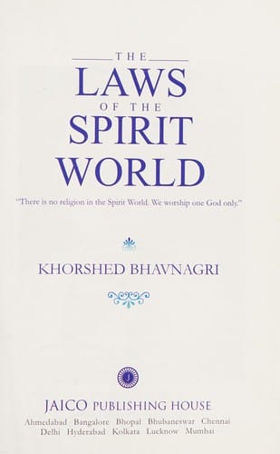 The Laws of the Spirit World