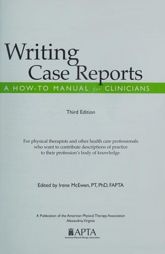 Writing case reports
