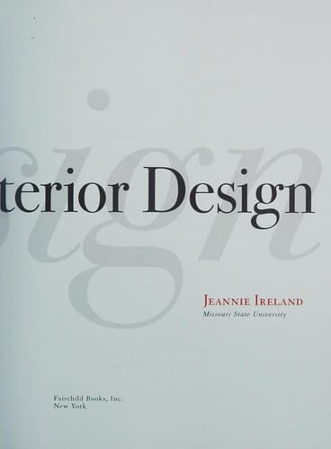 History of interior design