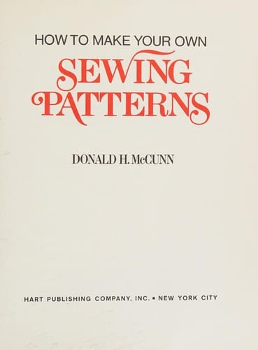 How to make your own sewing patterns