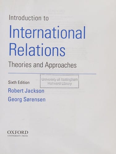 Introduction to International Relations