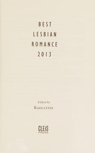 Best Lesbian Romance 2013